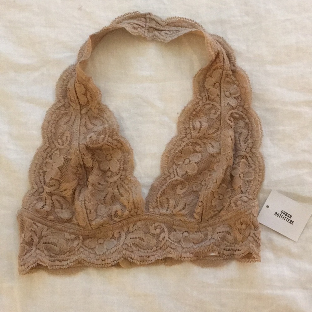 Lace Halter Bra